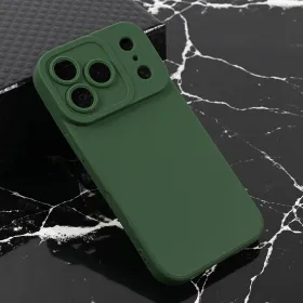 Futrola - maska Teracell Giulietta za iPhone 17 Pro 6.3 mat zelena.