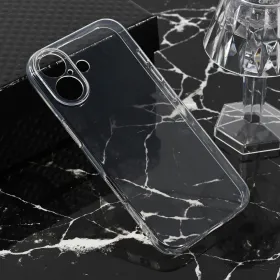 Silikonska futrola - maska Ultra Thin za iPhone 17 6.3 Transparent.