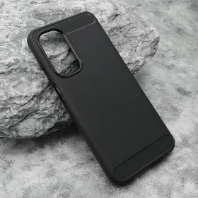 Silikonska futrola - maska BRUSHED za Samsung A266 Galaxy A26 5G crna (MS).