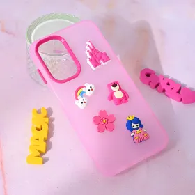 Futrola - maska Cute za Samsung A175 Galaxy A17 pink.