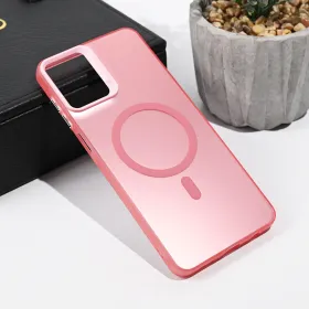Futrola - maska Magsafe Clear za Samsung A075F Galaxy A07 roze.