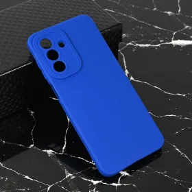 Futrola - maska Teracell Giulietta za Samsung A175 Galaxy A17 mat plava.