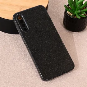 Futrola - maska Sparkle Dust za Samsung A307 Galaxy A30s/A507 Galaxy A50s crna.