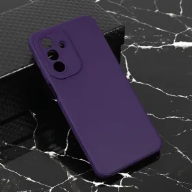 Futrola - maska Teracell Giulietta za Samsung A175 Galaxy A17 mat tamno ljubicasta.