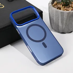 Futrola - maska Magsafe Clear za iPhone 17 Pro Max 6.9 plava.