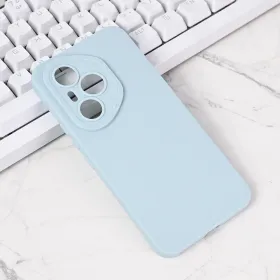 Futrola - maska Silikon Pro Camera za Huawei Honor 400 Pro svetlo plava.
