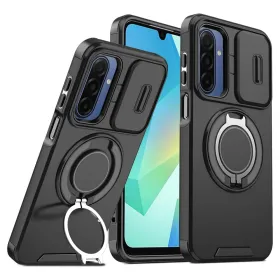 Futrola - maska CamShield Ring stand za Samsung A175 Galaxy A17 crna.