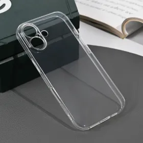 Silikonska futrola - maska Skin za iPhone 17 6.3 Transparent.