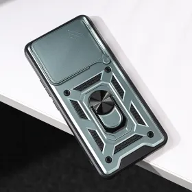 Futrola - maska Hard Shield za Xiaomi Redmi Note 14 4G (SRB) tamno zelena.