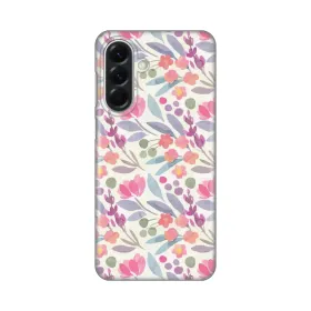 Silikonska futrola - maska print za Samsung A566 Galaxy A56 5G Watercolor Flowers.