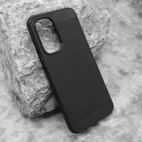 Silikonska futrola - maska BRUSHED za Samsung A175 Galaxy A17/A176B Galaxy A17 5G crna (MS).