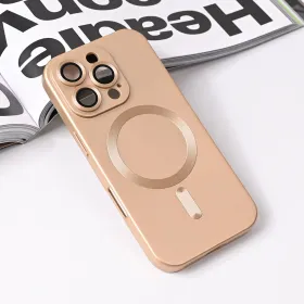 Futrola - maska Magsafe Chrome za iPhone 16 Pro 6.3 zlatna.