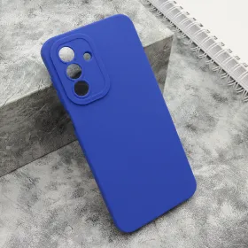 Silikonska futrola - maska Pro Camera za Samsung A175 Galaxy A17/A176B Galaxy A17 5G tamno plava (MS).