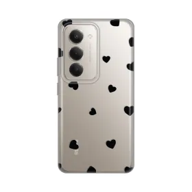 Silikonska futrola - maska print Skin za Xiaomi Redmi 15 4G Hearts.