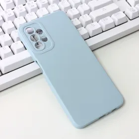 Futrola - maska Silikon Pro Camera za Samsung A135 Galaxy A13 4G svetlo plava.