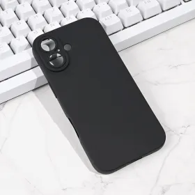 Futrola - maska Silikon Pro Camera za iPhone 17 6.3 crna.