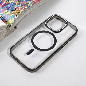 Futrola - maska Magsafe Color Pop za iPhone 16 Pro 6.3 crna.