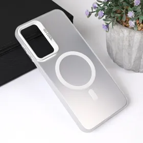 Futrola - maska Magsafe Clear za Samsung A165F Galaxy A16 5G srebrna.