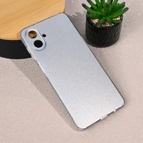 Futrola - maska Sparkle Dust za Samsung A075F Galaxy A07 srebrna.