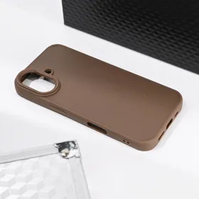 Futrola - maska Magsafe Kevlar za iPhone 17 6.3 braon.