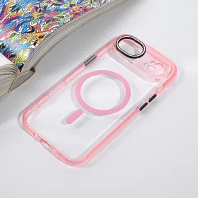 Futrola - maska Magsafe Color Pop za iPhone 17 Air 6.6 roze.