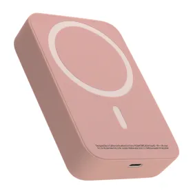 Power Bank prenosiva baterija MagSafe 15W 10000 mAh roze (MS).