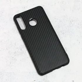 Futrola - maska Carbon fiber za Huawei P30 Lite crna.