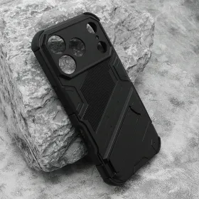 Futrola - maska COLOR STRONG II za iPhone 17 Pro (6.3) crna (MS).