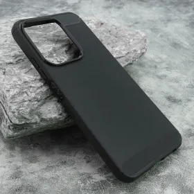 Silikonska futrola - maska BRUSHED za Xiaomi Redmi 15C 4G 171mm (global) crna (MS).