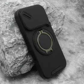 Futrola - maska DEFENDER CAMSHIELD za iPhone 17 Pro (6.3) crna (MS).