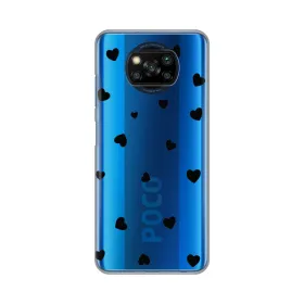 Silikonska futrola - maska print Skin za Xiaomi Poco X3 NFC/Poco X3 Pro Hearts.