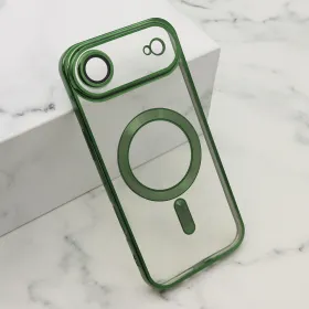 Futrola - maska CAMERA PROTECT MAGSAFE za iPhone AIR (6.6) zelena (MS).