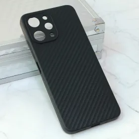 Futrola - maska Carbon fiber za Xiaomi Redmi 12 crna.