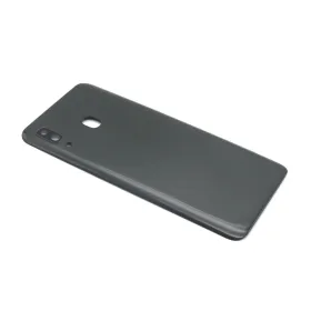 Poklopac baterije za Samsung A205F Galaxy A20 + staklo kamere black (NO LOGO) (MS).