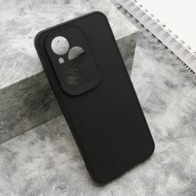 Futrola - maska Soft 3D camera za Huawei Honor 400 Pro crna (MS).