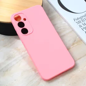 Futrola - maska Teracell Giulietta za Samsung A556 Galaxy A55 5G mat roze.