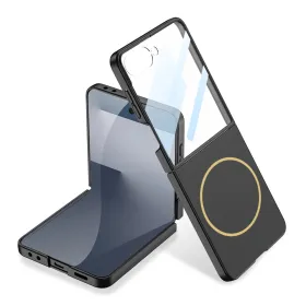 Futrola - maska SMOOTH MagSafe za Samsung F751B Galaxy Z Flip 7 5G crna (GKK case) (MS).