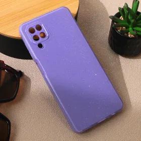 Futrola - maska Sparkle Dust za Samsung A125F Galaxy A12 ljubicasta.