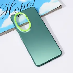 Futrola - maska Clear za Huawei Honor 200 Pro zelena.