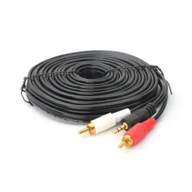 Kabl 2 RCA M na 3.5mm stereo M JWD-AUDIO4 10m.