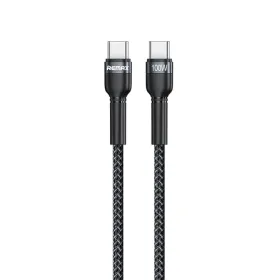 USB Data kabl Remax Fast charging 100W PD RC-172 Type C na Type C crni 1m.