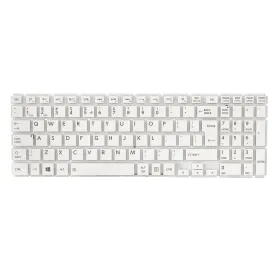 Tastatura za laptop Toshiba L50-B veliki enter bela.