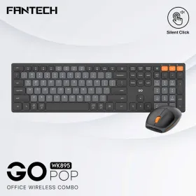 Combo mis tastatura wireless Fantech WK-895 crni.