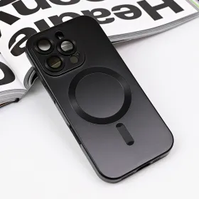 Futrola - maska Magsafe Chrome za iPhone 16 Pro 6.3 crna.
