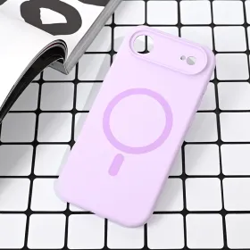 Futrola - maska Magsafe Pure color za iPhone 17 Air 6.6 lila.