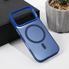 Futrola - maska Magsafe Clear za iPhone 17 Pro 6.3 plava.