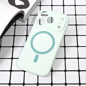 Futrola - maska Magsafe Pure color za iPhone 17 Pro 6.3 mint.