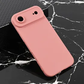 Futrola - maska Teracell Giulietta za iPhone 17 Air 6.6 mat tamno roze.