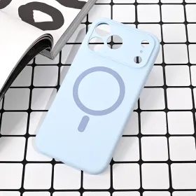 Futrola - maska Magsafe Pure color za iPhone 17 Pro Max 6.9 svetlo plava.
