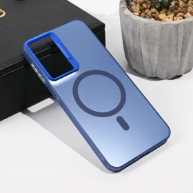 Futrola - maska Magsafe Clear za Samsung A175 Galaxy A17 plava.